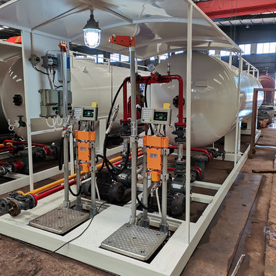 30 tonowy zbiornik ciśnieniowy 20000 litrów LPG Skid Plant