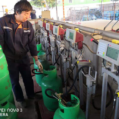 Waga do napełniania LPG Przeciwwybuchowe Automatyczne butle do napełniania butli gazowych do użytku domowego