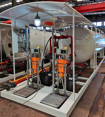 Wydobywanie energii 120 kg Maszyna do napełniania gazem LPG Klasa 3