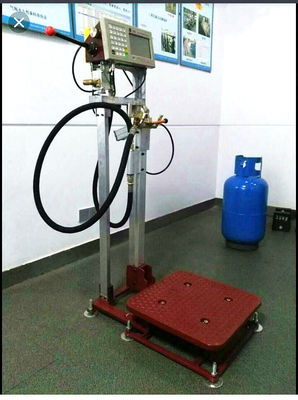 Przeciwwybuchowa maszyna do napełniania butli gazowych LPG Bezprzewodowa transmisja danych