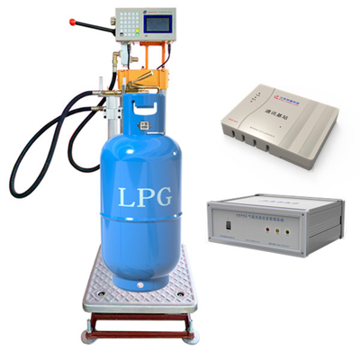Akumulatorowa maszyna do napełniania gazem LPG Bezprzewodowa transmisja danych Wkład butanowy