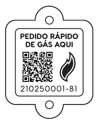 Pionowe etykiety z kodami kreskowymi cylindrów Śledzenie LPG Ochrona przed promieniowaniem UV Trwała etykieta