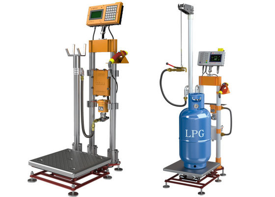 Półautomatyczny sprzęt do napełniania butli LPG 120 kg 220 V