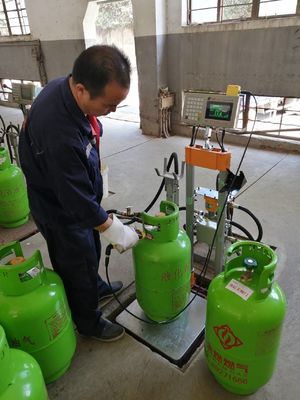 Napój akumulatorowy S-TCS-YG-120 Maszyna do napełniania butli gazowych LPG