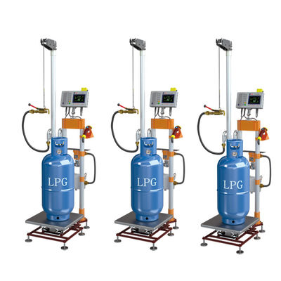 Automatyczna maszyna do napełniania butli z gazem LPG 120 kg ATEX