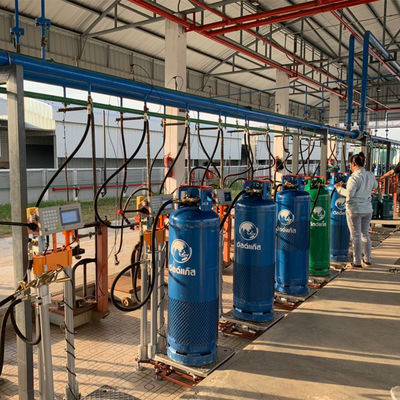Skala napełniania LPG Przeciwwybuchowe Automatyczne butle do napełniania butli gazowych do domu Tajlandia