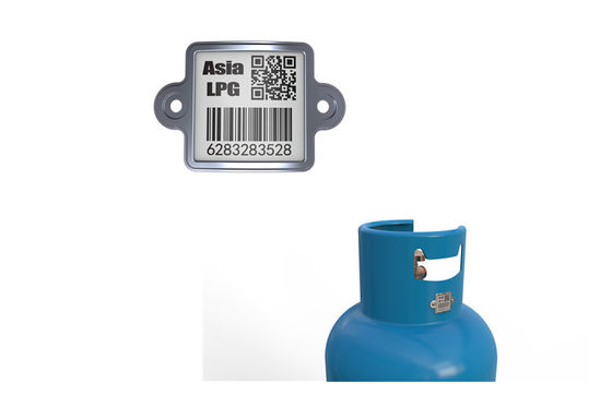 Etykieta z kodem kreskowym cylindra do butli LPG do użytku domowego Trwała przez co najmniej 20 lat