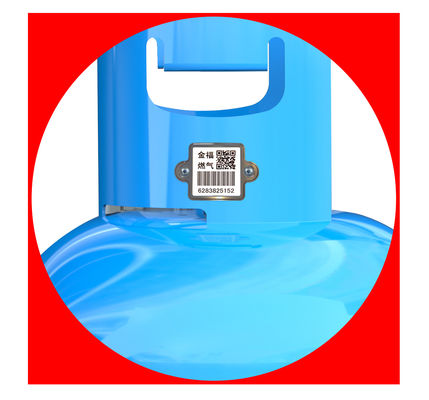 hot sprzedaży odporność na zarysowania UID QR 304 kody kreskowe butli gazowych ze szkliwem stalowym