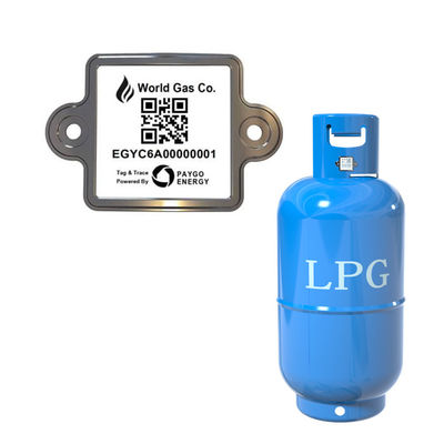First Rate UV Protection 304 Steel Glaze Smart Barcode Lpg Etykieta śledzenia zasobów cylindra