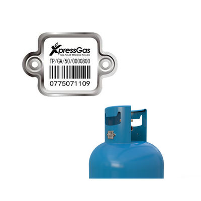 First Rate UV Protection 304 Steel Glaze Smart Barcode Lpg Etykieta śledzenia zasobów cylindra