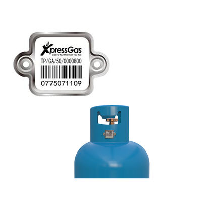Specjalny materiał Xiangkang Ochrona przed promieniowaniem UV QR Skanowanie butli Kod kreskowy stosowany do skroplonego gazu